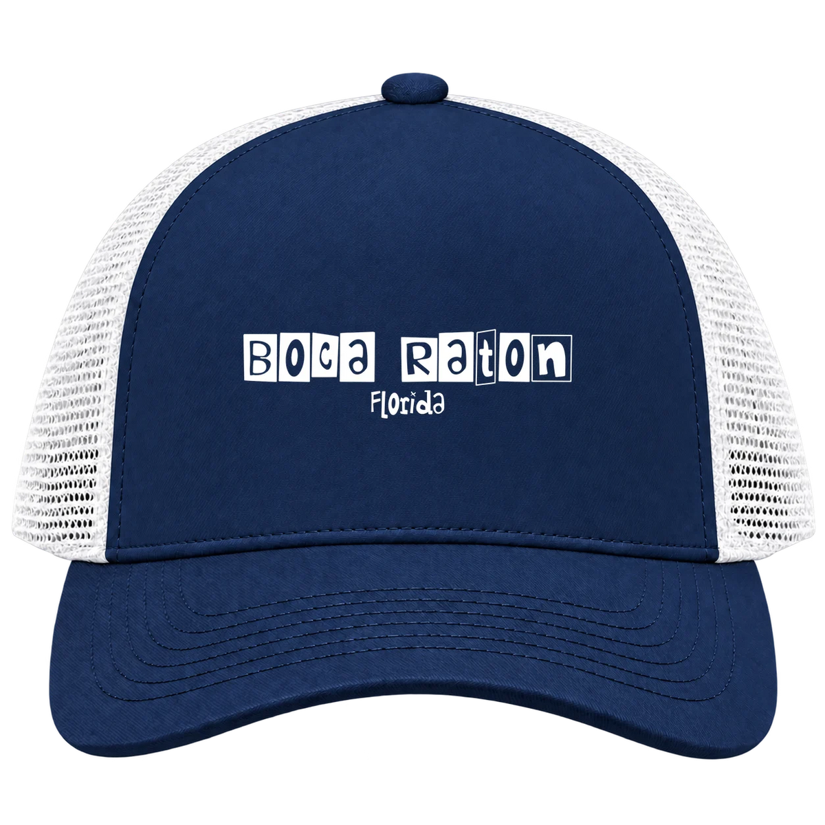 Boca Raton, Florida Hometown Trucker Cap