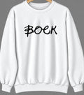 Bock, Minnesota Hometown Crewneck — White