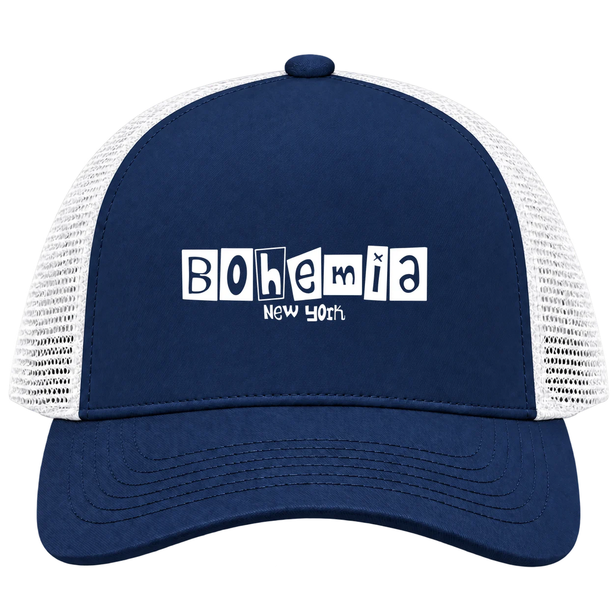Bohemia, New York Hometown Trucker Cap
