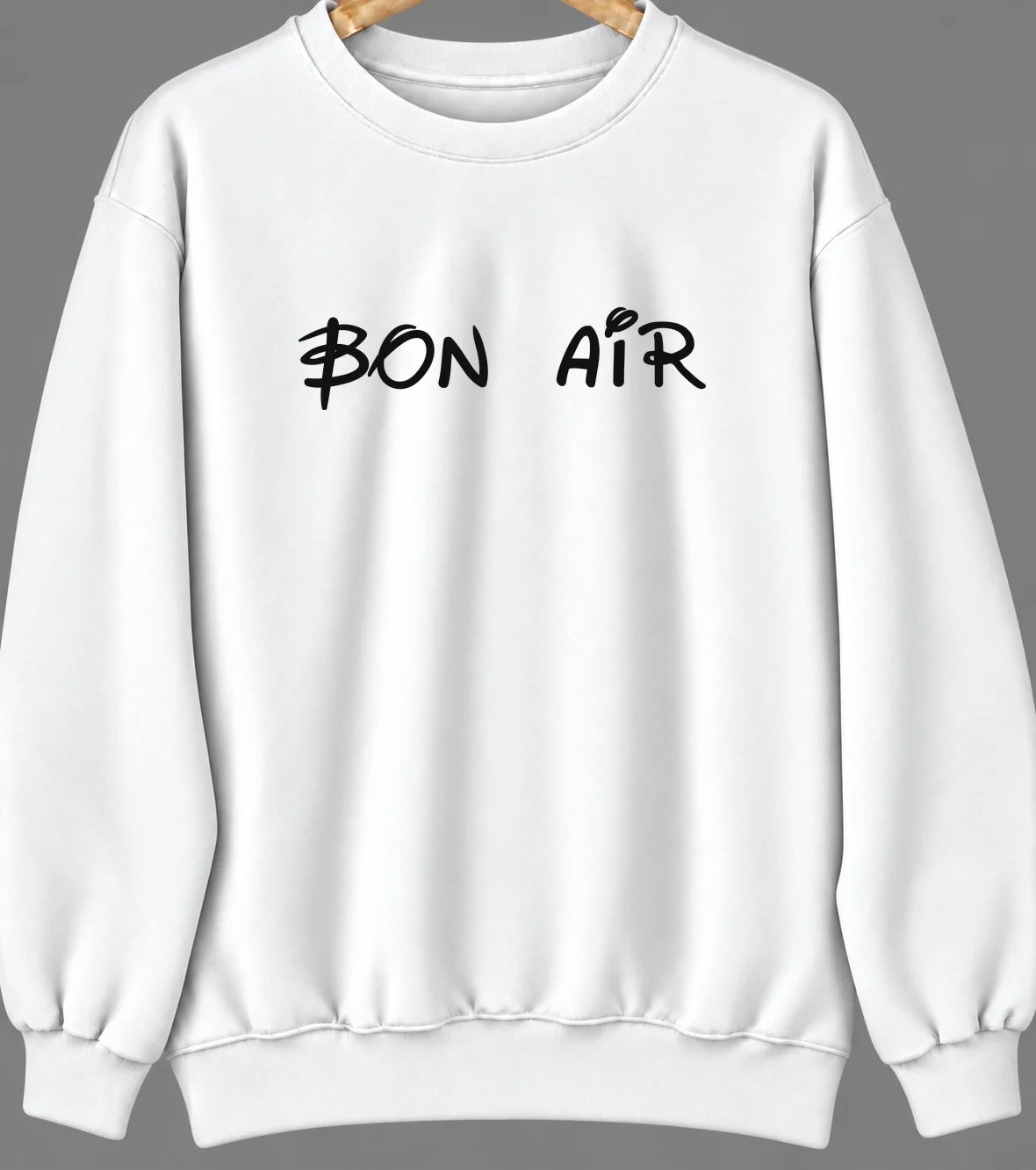 Bon Air, Tennessee Hometown Crewneck — White