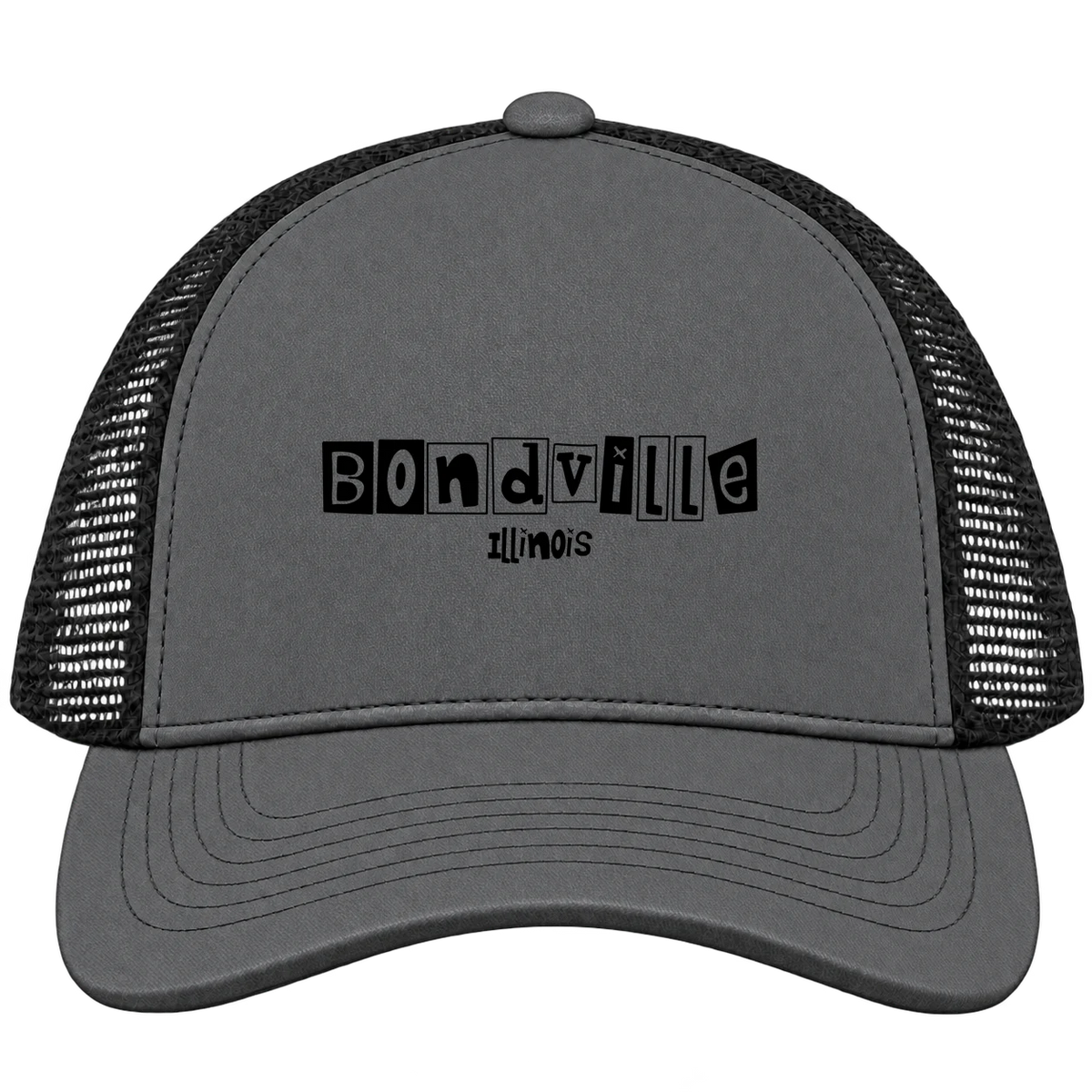 Bondville, Illinois Hometown Trucker Cap