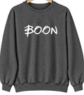 Boon, Michigan Hometown Crewneck — Dark Heather