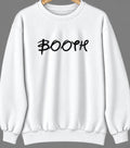 Booth, West Virginia Hometown Crewneck — White