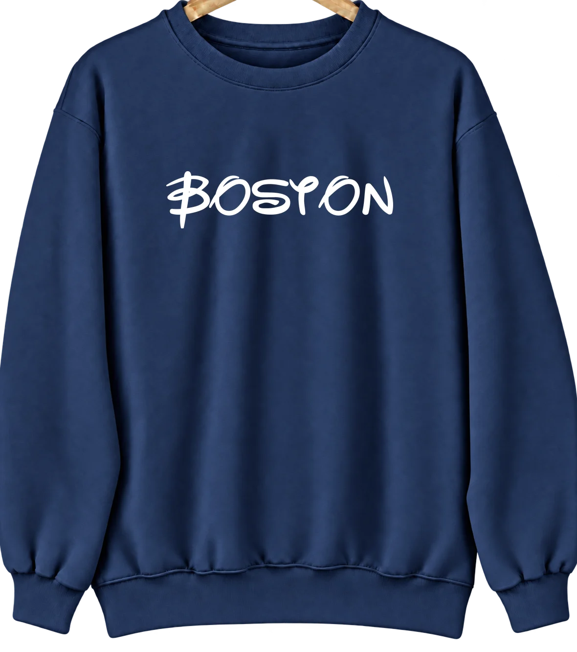 Boston, Pennsylvania Hometown Crewneck — Navy