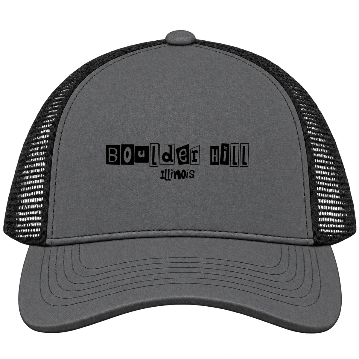 Boulder Hill, Illinois Hometown Trucker Cap