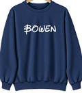 Bowen, Illinois Hometown Crewneck — Navy
