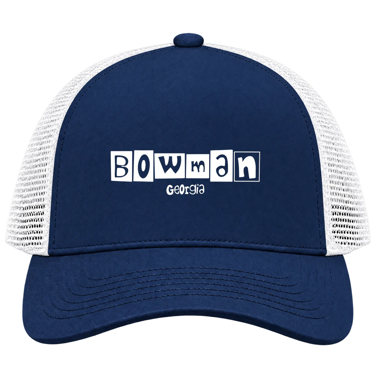 Bowman, Georgia Hometown Trucker Cap