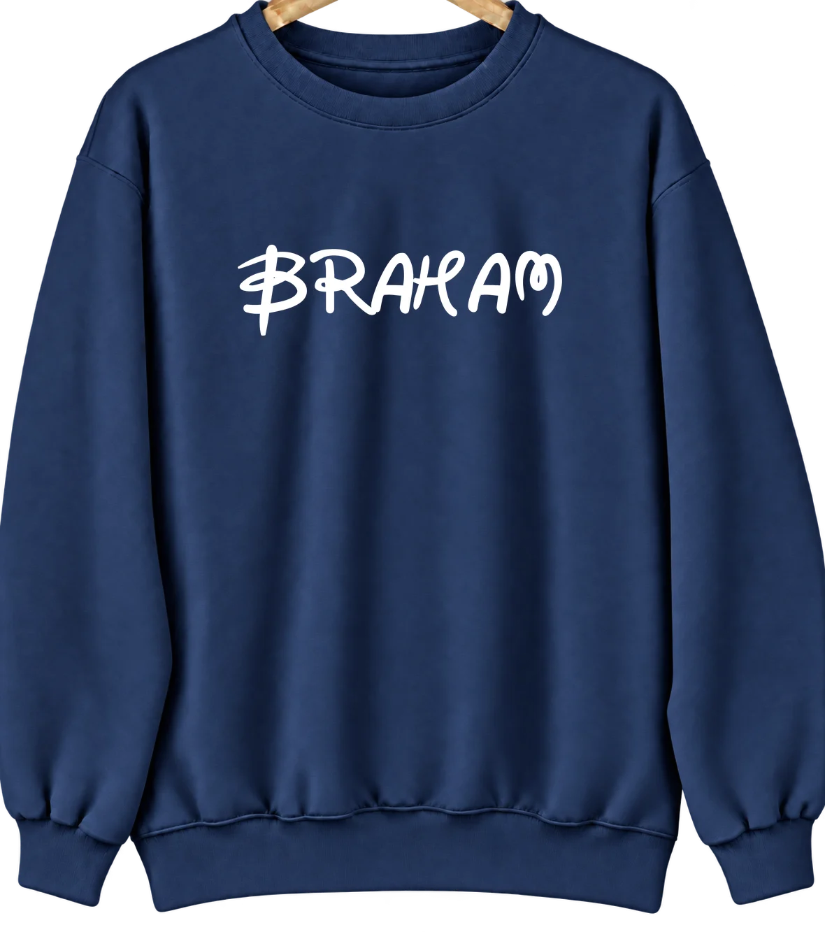 Braham, Minnesota Hometown Crewneck — Navy