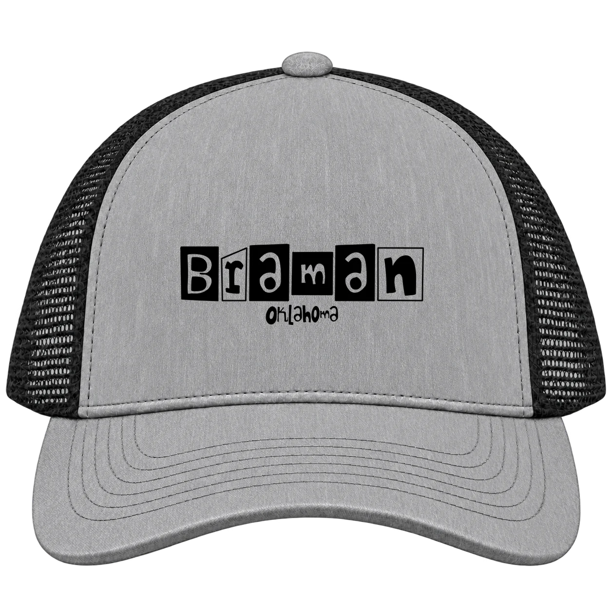 Braman, Oklahoma Hometown Trucker Cap