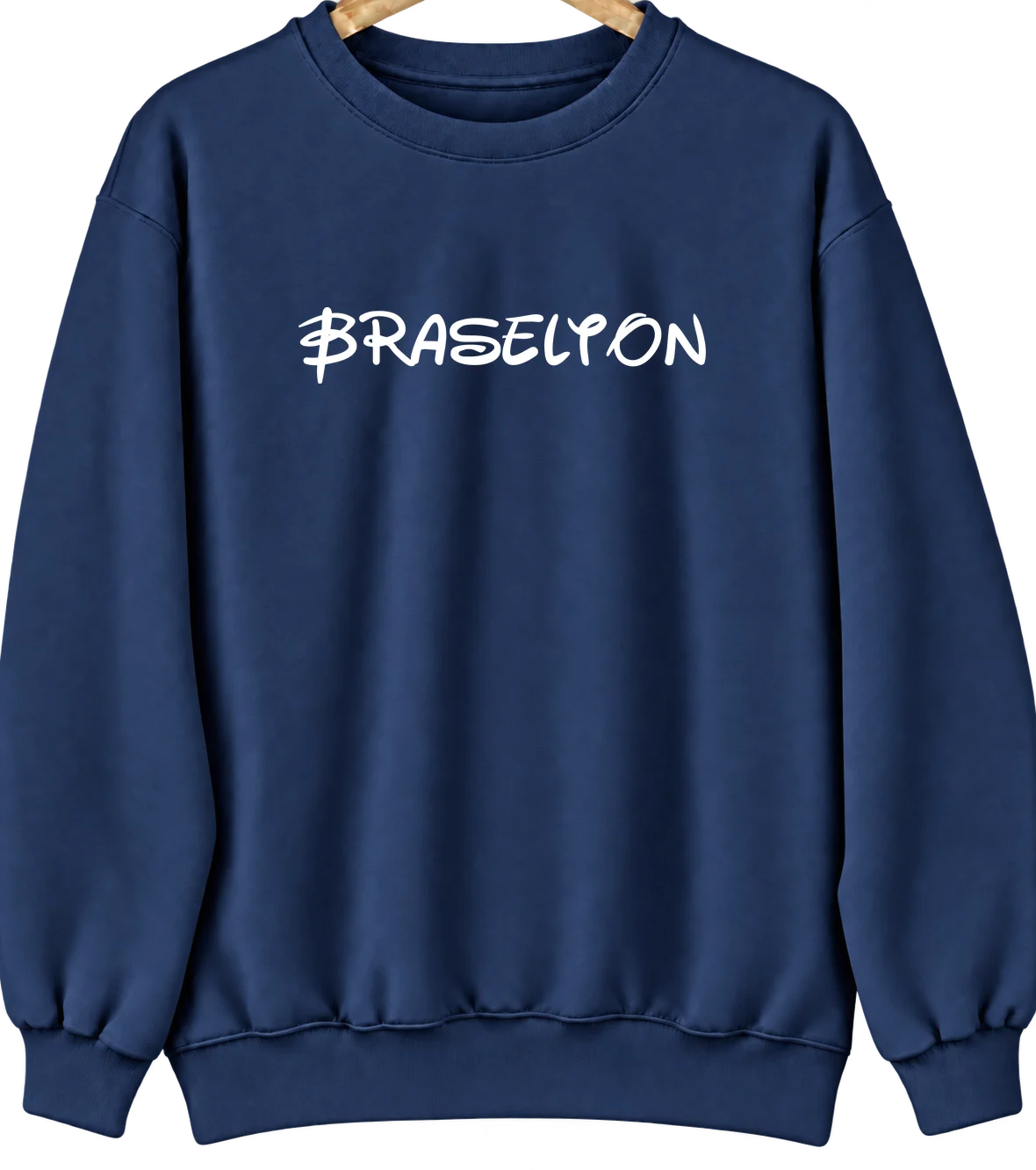 Braselton, Georgia Hometown Crewneck — Navy