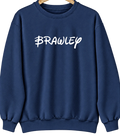 Brawley, California Hometown Crewneck — Navy