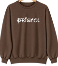 Bristol, Florida Hometown Crewneck — Brown