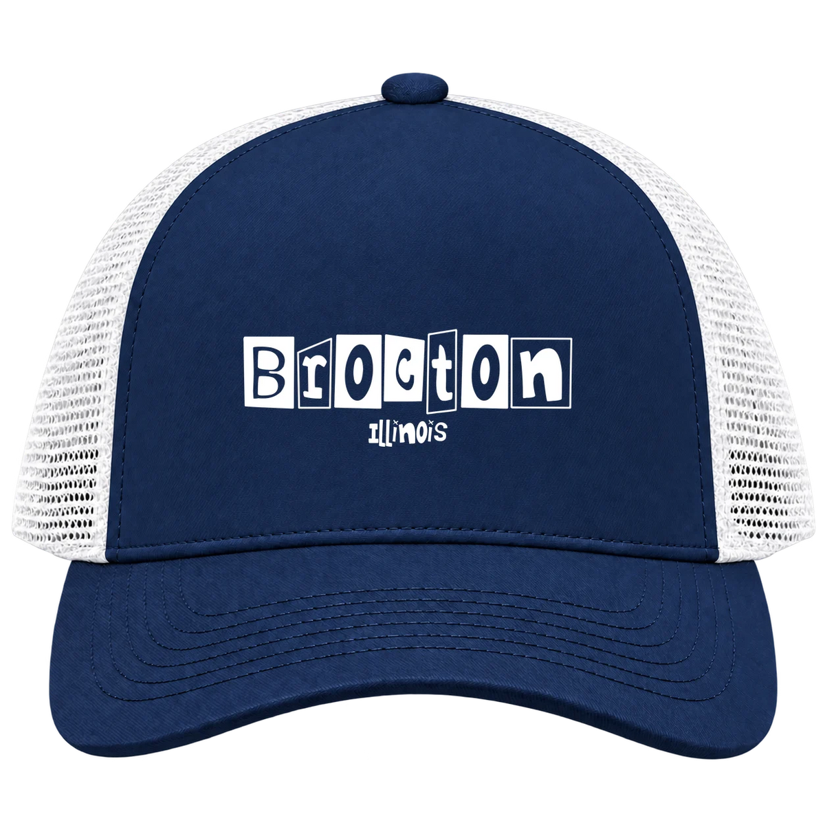 Brocton, Illinois Hometown Trucker Cap