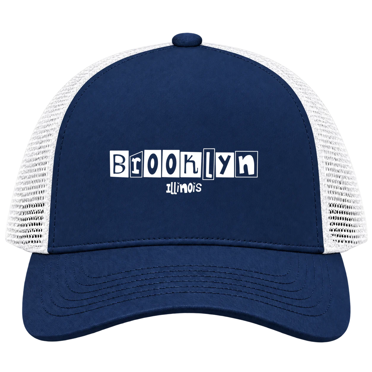 Brooklyn, Illinois Hometown Trucker Cap