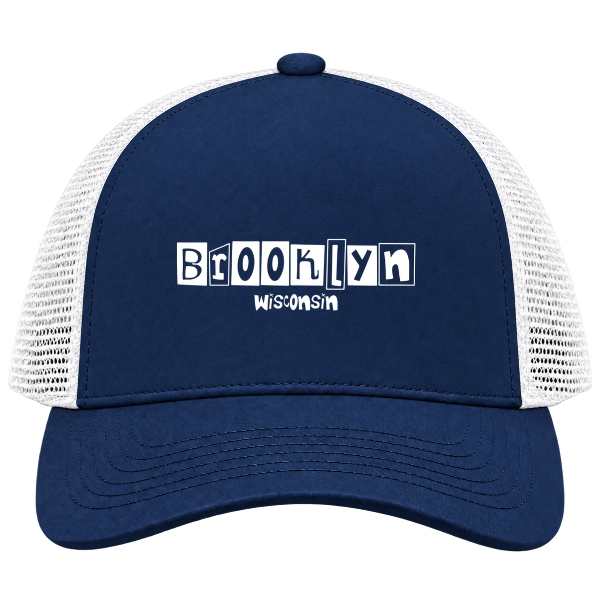 Brooklyn, Wisconsin Hometown Trucker Cap