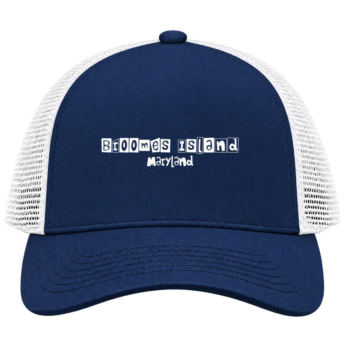 Broomes Island, Maryland Hometown Trucker Cap