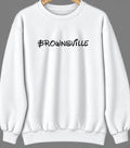 Brownsville, Oregon Hometown Crewneck — White
