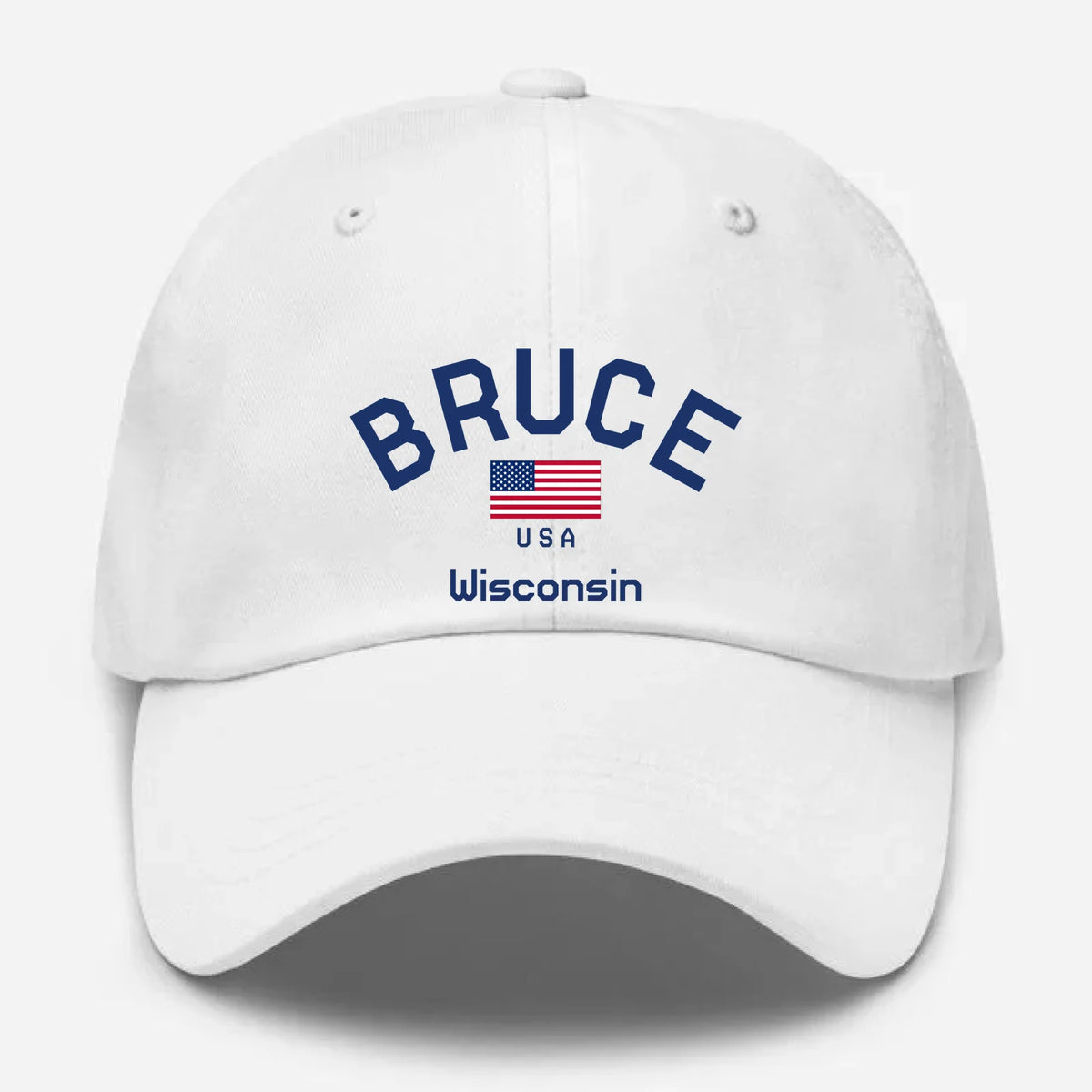 Bruce, Wisconsin Hometown Dad Hat