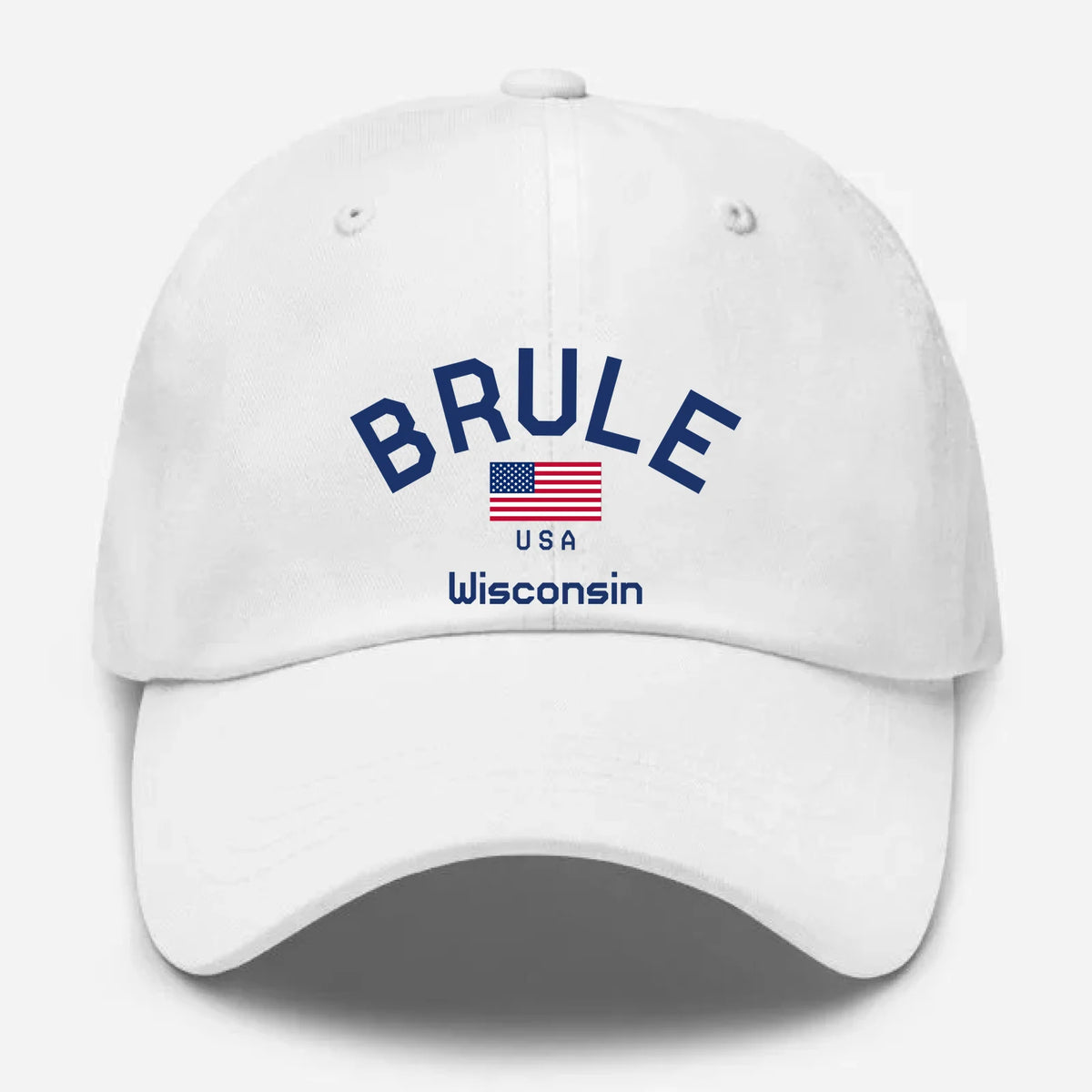 Brule, Wisconsin Hometown Dad Hat