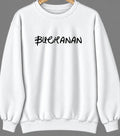 Buchanan, North Dakota Hometown Crewneck — White