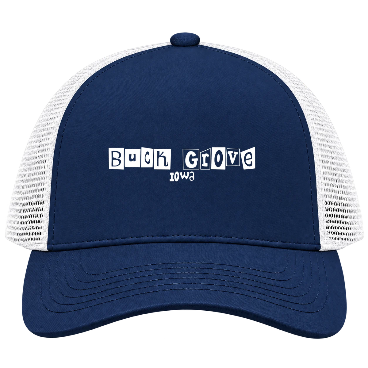 Buck Grove, Iowa Hometown Trucker Cap