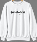 Buckingham, Illinois Hometown Crewneck — White
