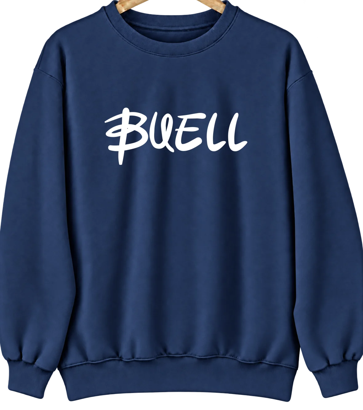 Buell, Missouri Hometown Crewneck — Navy