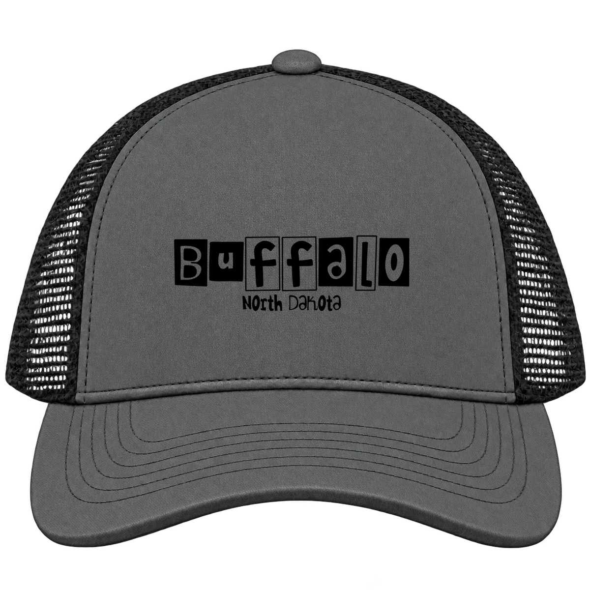 Buffalo, North Dakota Hometown Trucker Cap