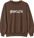 Buhler, Kansas Hometown Crewneck — Brown