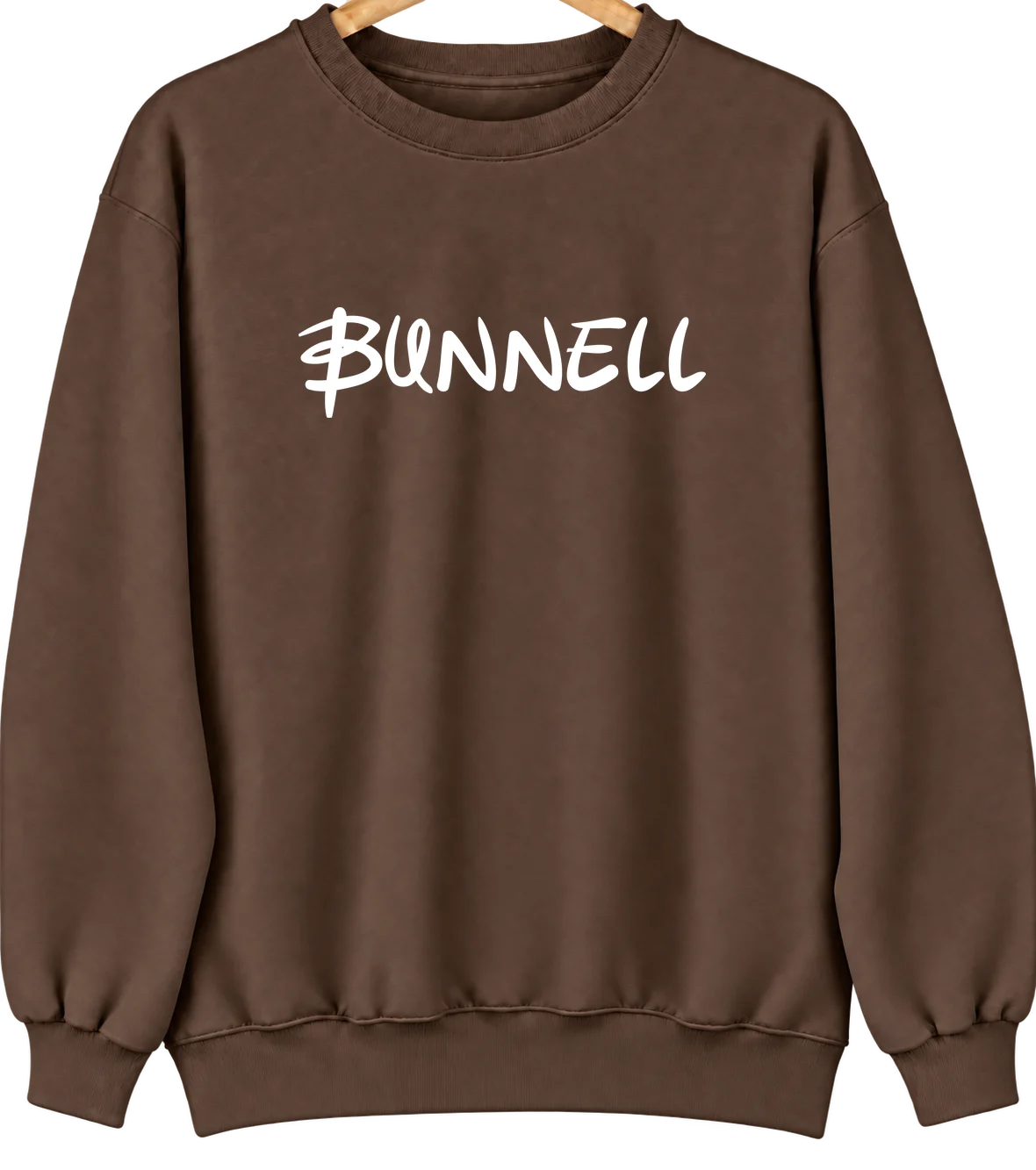 Bunnell, Florida Hometown Crewneck — Brown