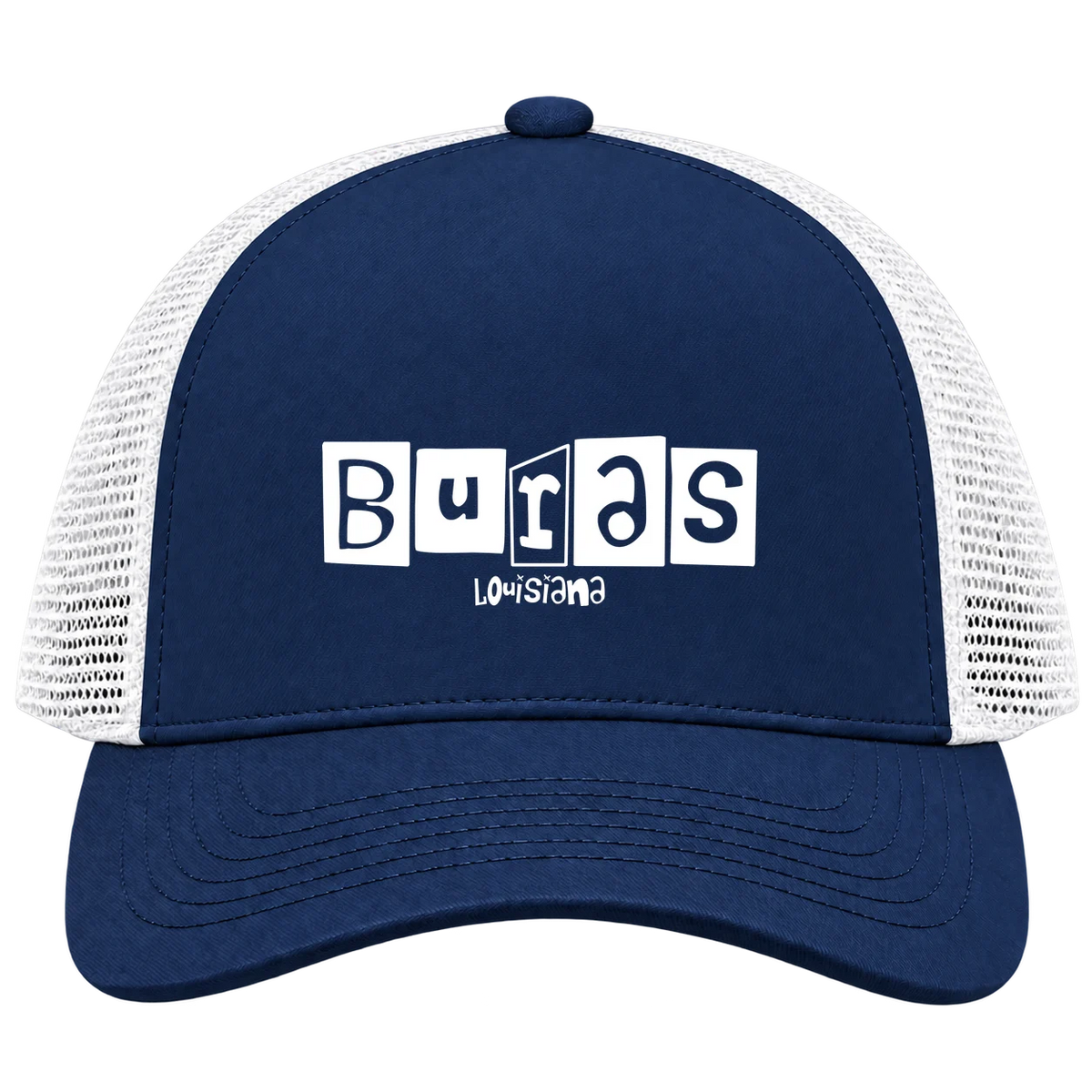Buras, Louisiana Hometown Trucker Cap