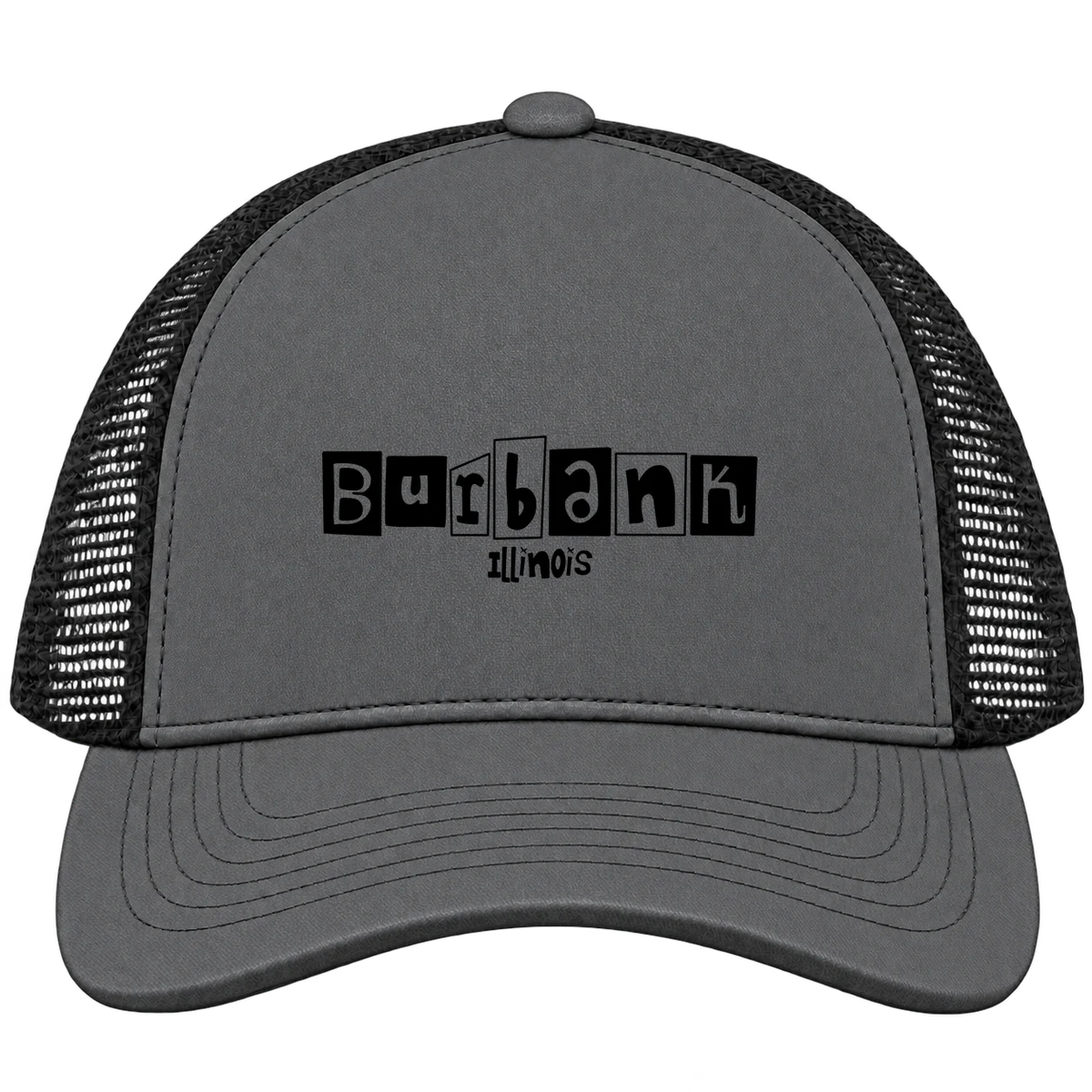Burbank, Illinois Hometown Trucker Cap