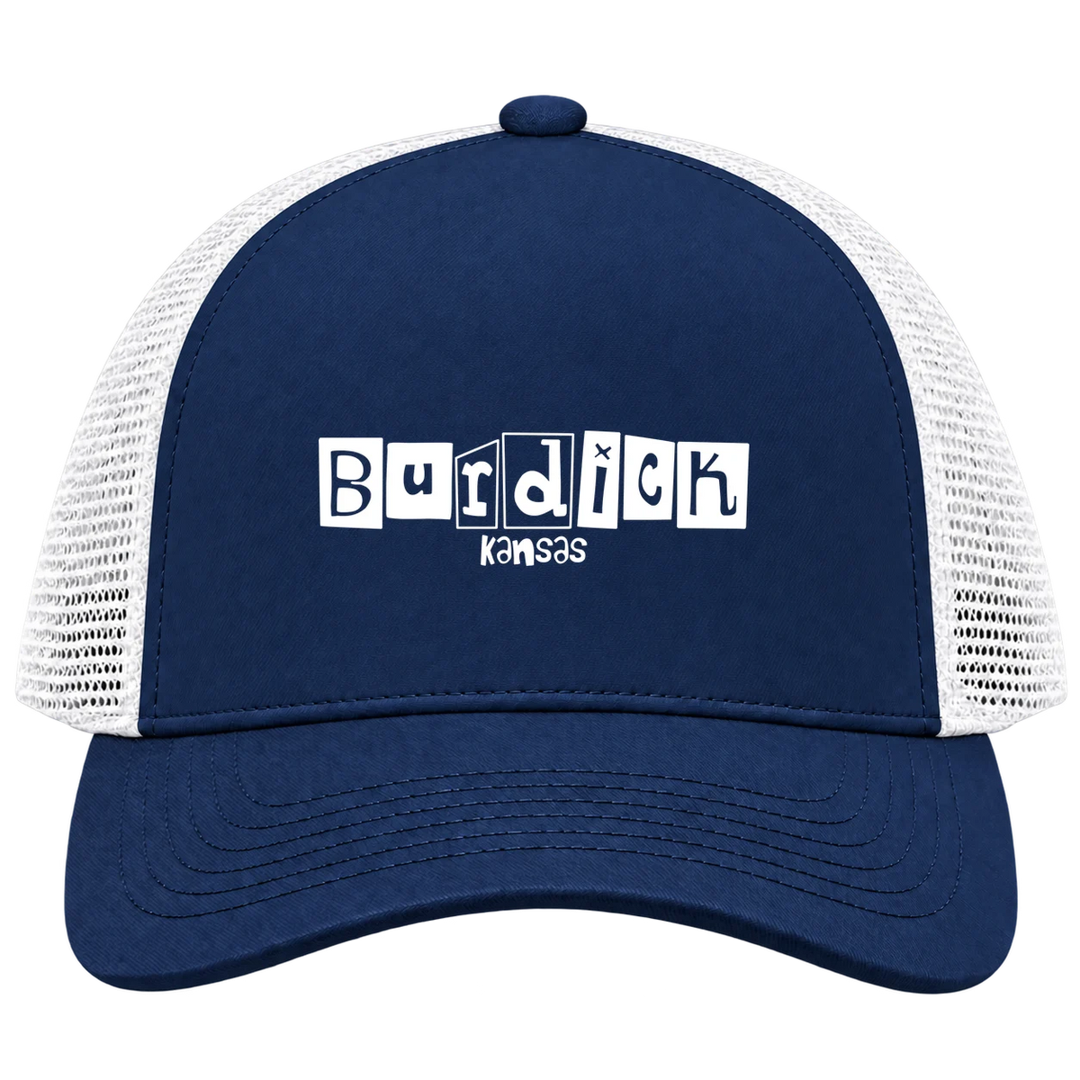 Burdick, Kansas Hometown Trucker Cap