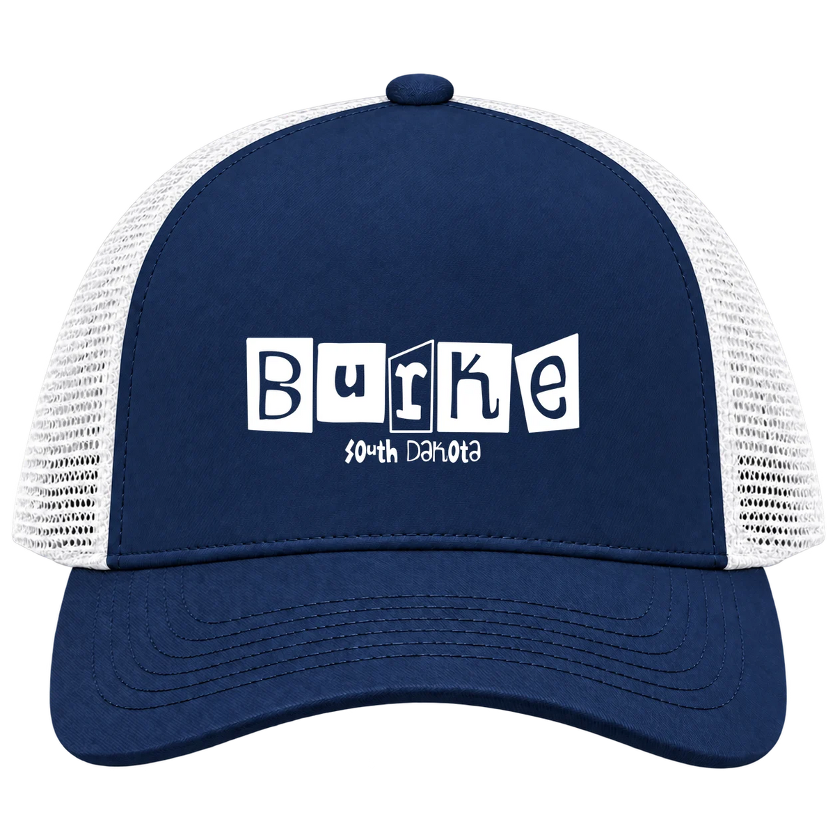 Burke, South Dakota Hometown Trucker Cap