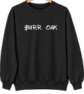 Burr Oak, Iowa Hometown Crewneck — Black