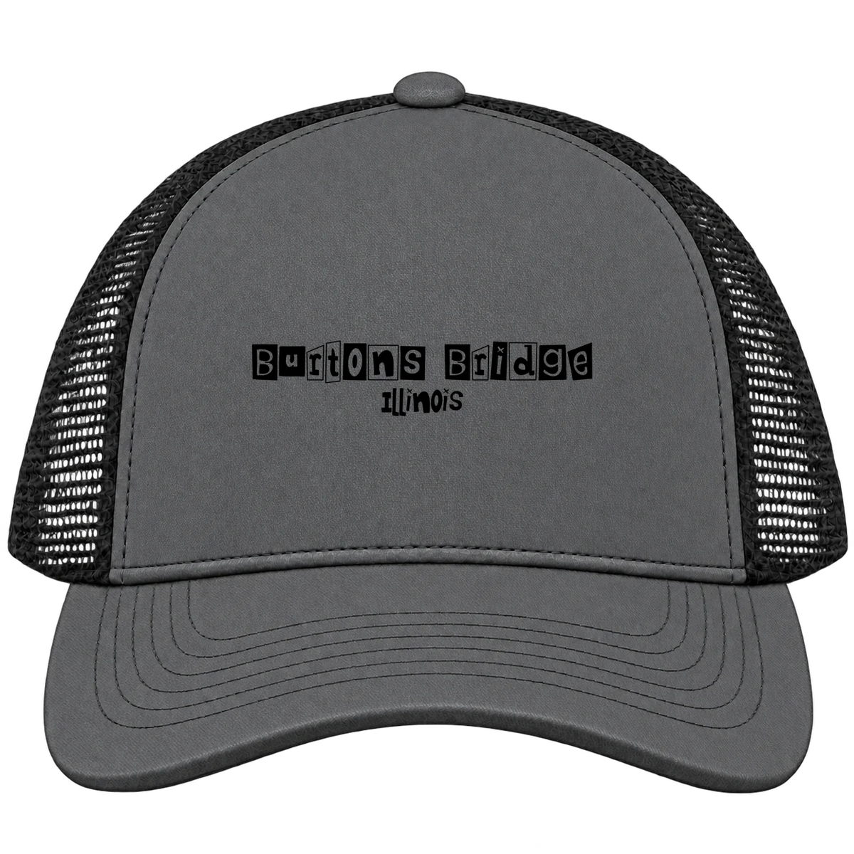 Burtons Bridge, Illinois Hometown Trucker Cap
