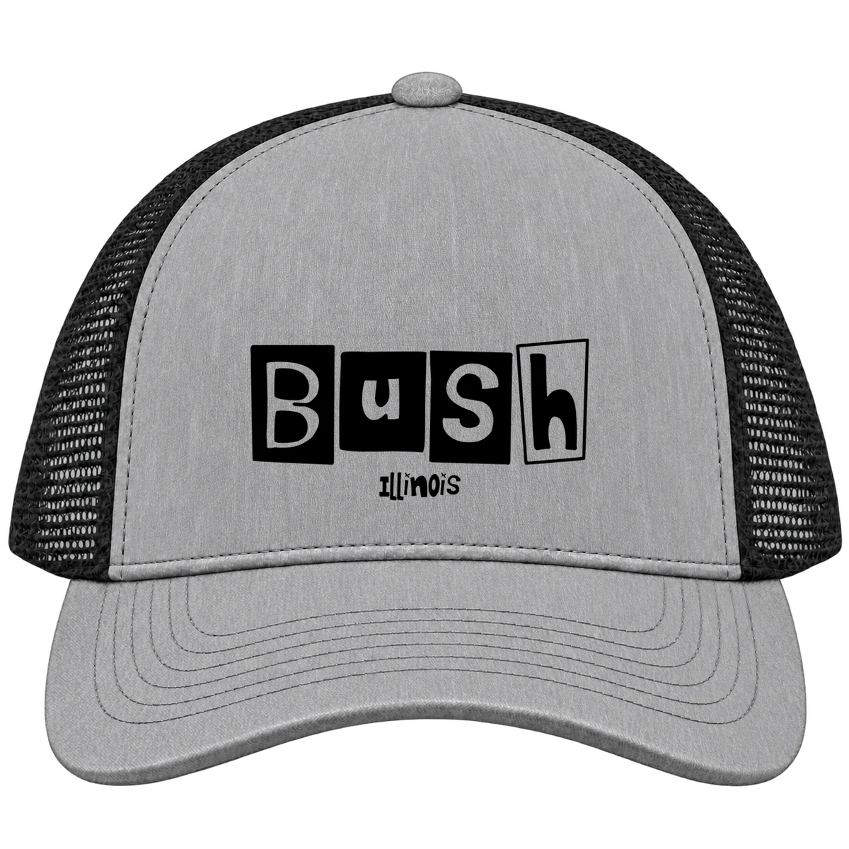 Bush, Illinois Hometown Trucker Cap