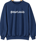 Bushland, Texas Hometown Crewneck — Navy