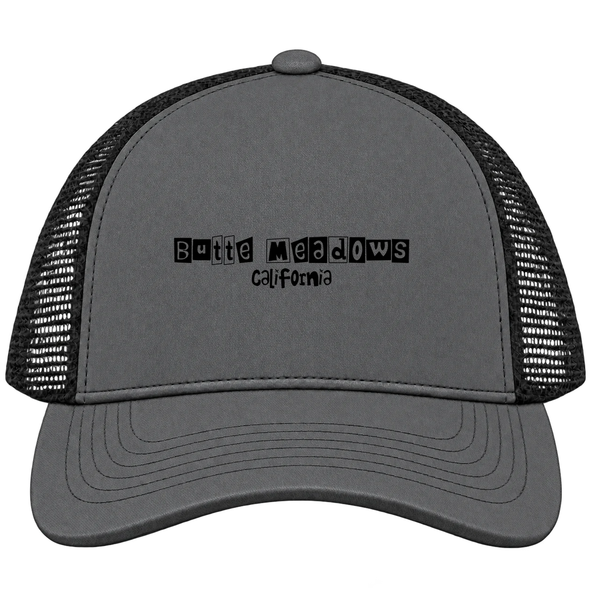 Butte Meadows, California Hometown Trucker Cap