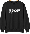 Bynum, Montana Hometown Crewneck — Black