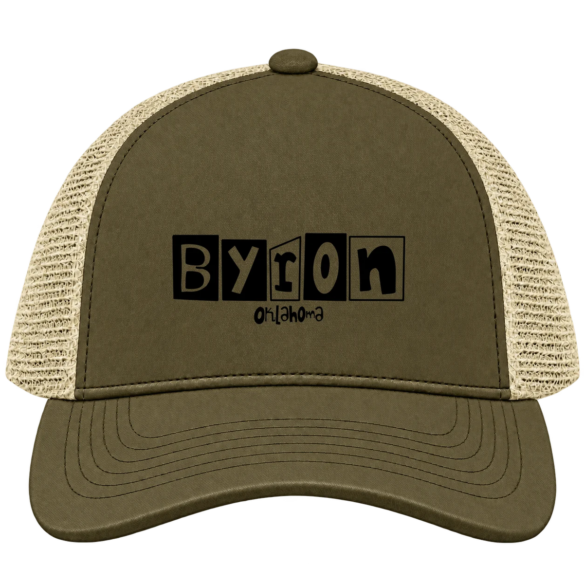 Byron, Oklahoma Hometown Trucker Cap