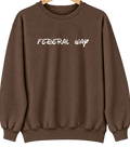 Federal Way, Washington Hometown Crewneck — Brown
