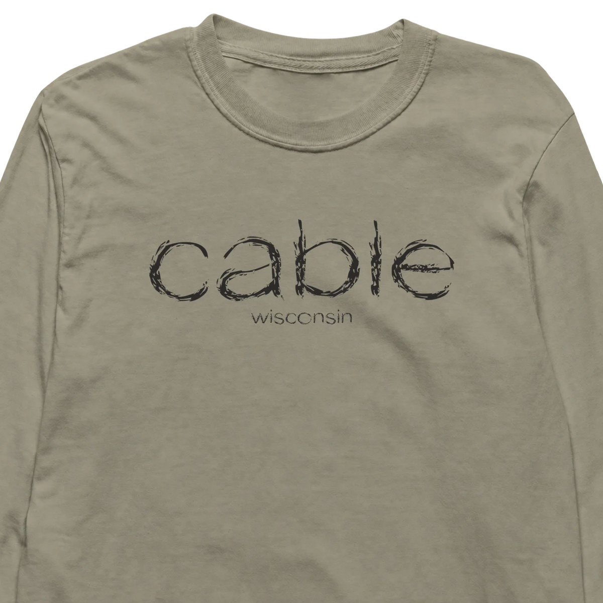 Cable, Wisconsin Hometown Long-Sleeve