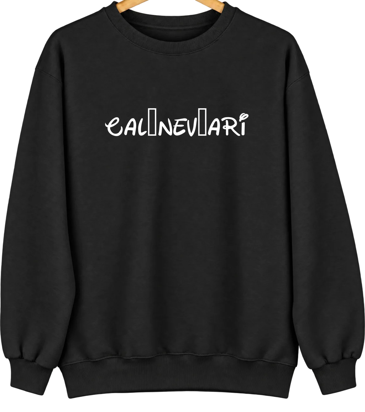 Cal-Nev-Ari, Nevada Hometown Crewneck — Black