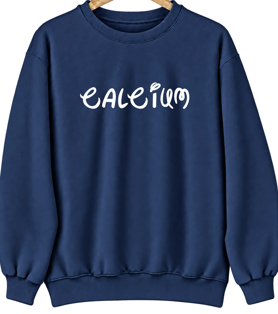 Calcium, New York Hometown Crewneck — Navy