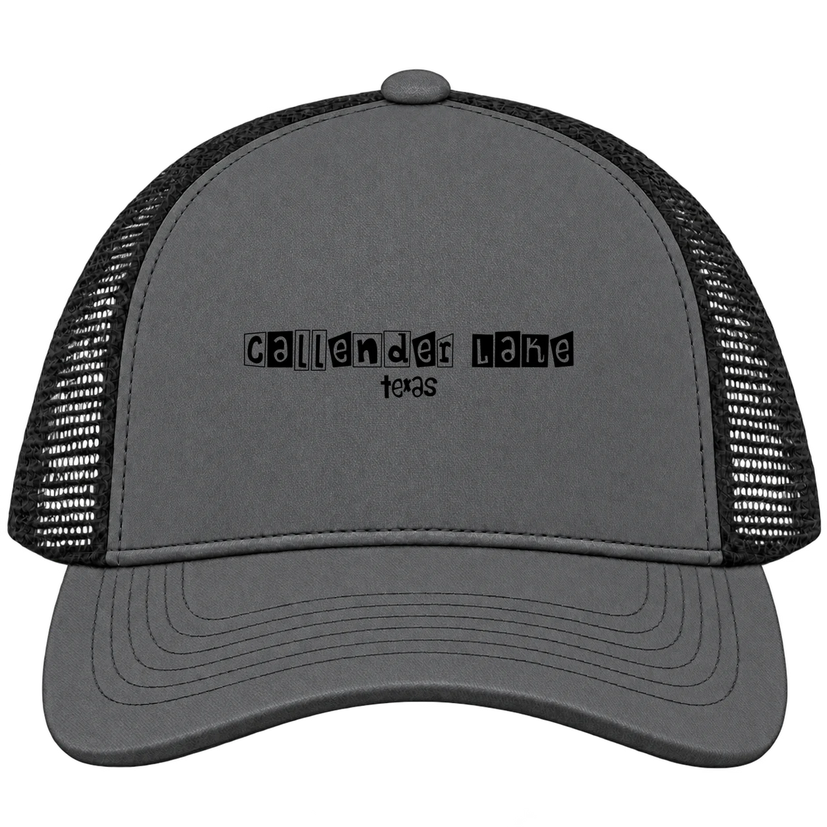 Callender Lake, Texas Hometown Trucker Cap