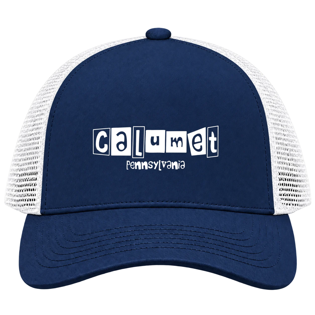 Calumet, Pennsylvania Hometown Trucker Cap