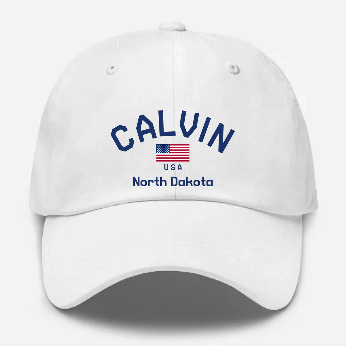 Calvin, North Dakota Hometown Dad Hat