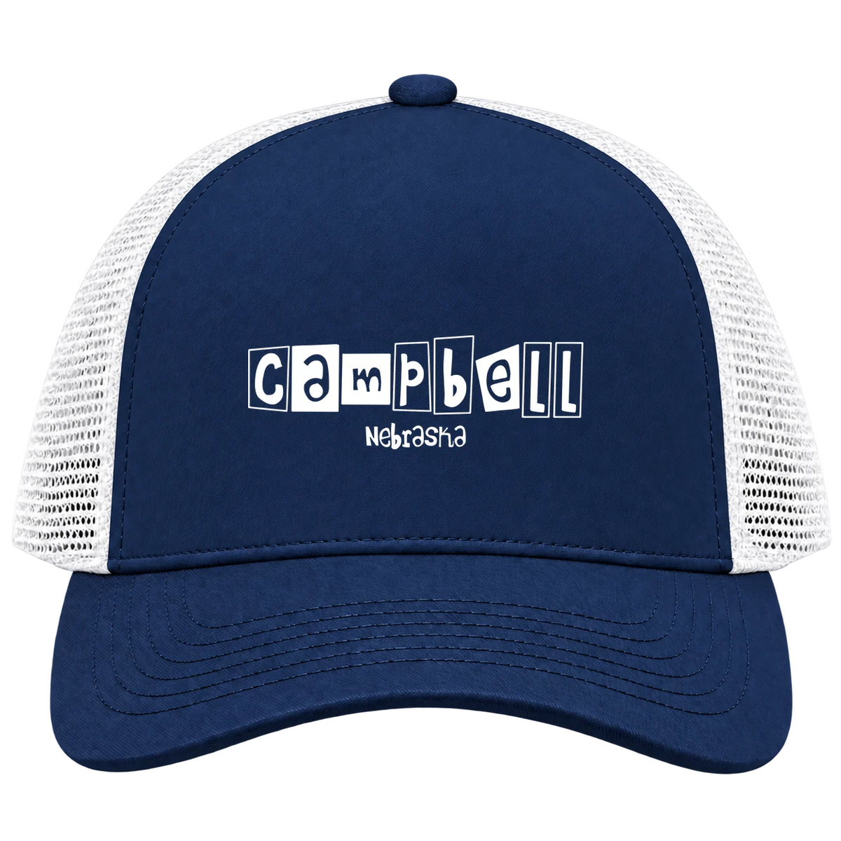 Campbell, Nebraska Hometown Trucker Cap