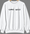 Campo Seco, California Hometown Crewneck — White